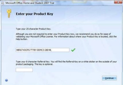 where find office 2010 product key